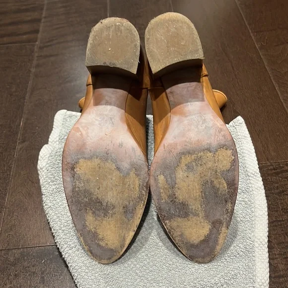 ZARA basic leather booties - Picture 7 of 7